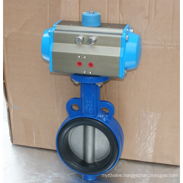 Pneumatic Actuator Wafer Type Butterfly Valve ANSI/ASTM 150lb